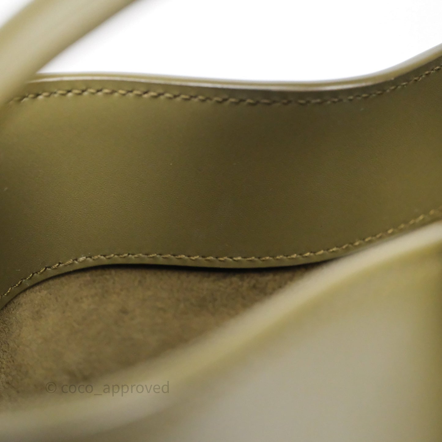 Saint Laurent LE 37 Mini in Shiny Leather Elmwood