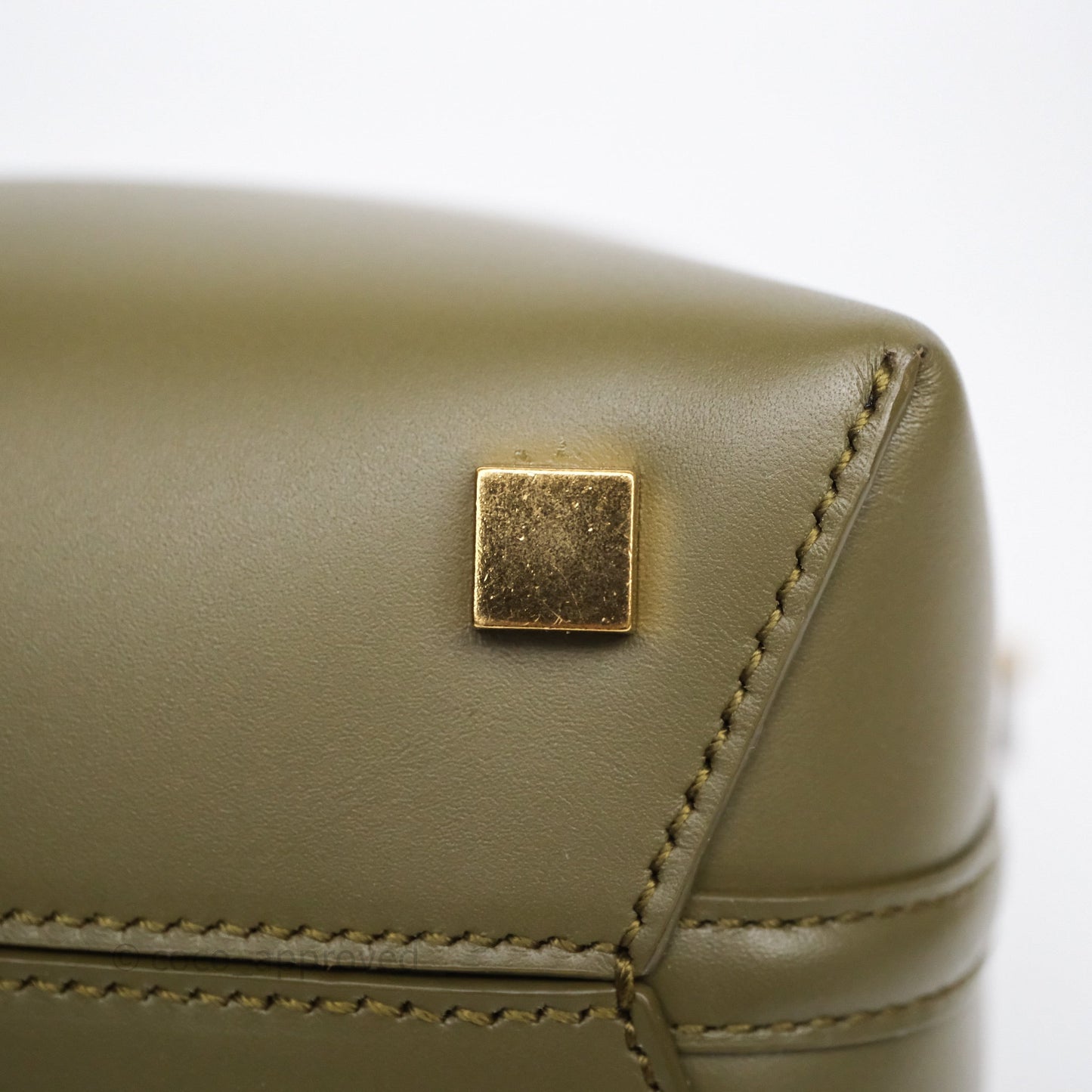 Saint Laurent LE 37 Mini in Shiny Leather Elmwood