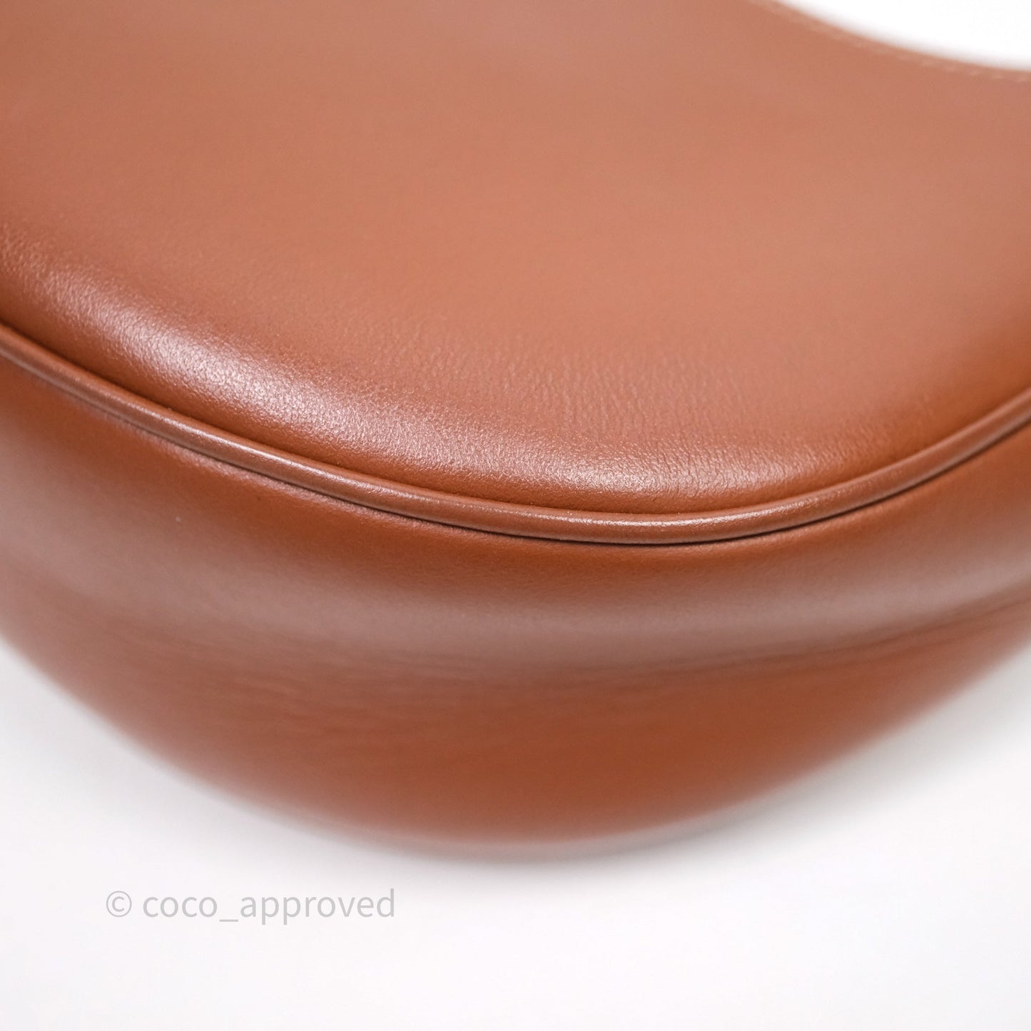 Celine Medium Ava Triomphe Logo Bag Tan Calfskin