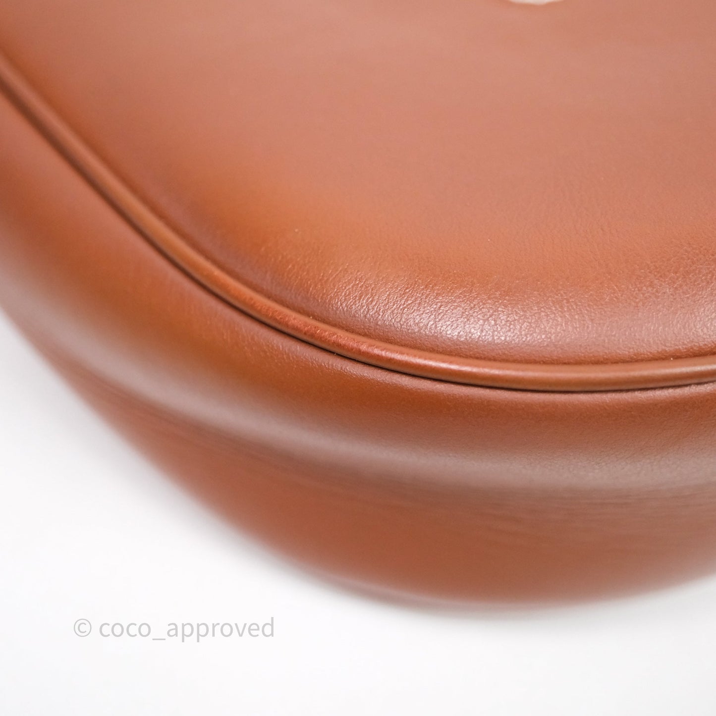 Celine Medium Ava Triomphe Logo Bag Tan Calfskin
