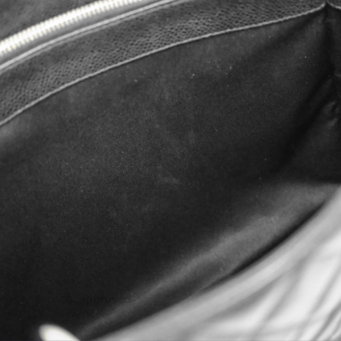 Chanel GST Black Caviar Silver Hardware