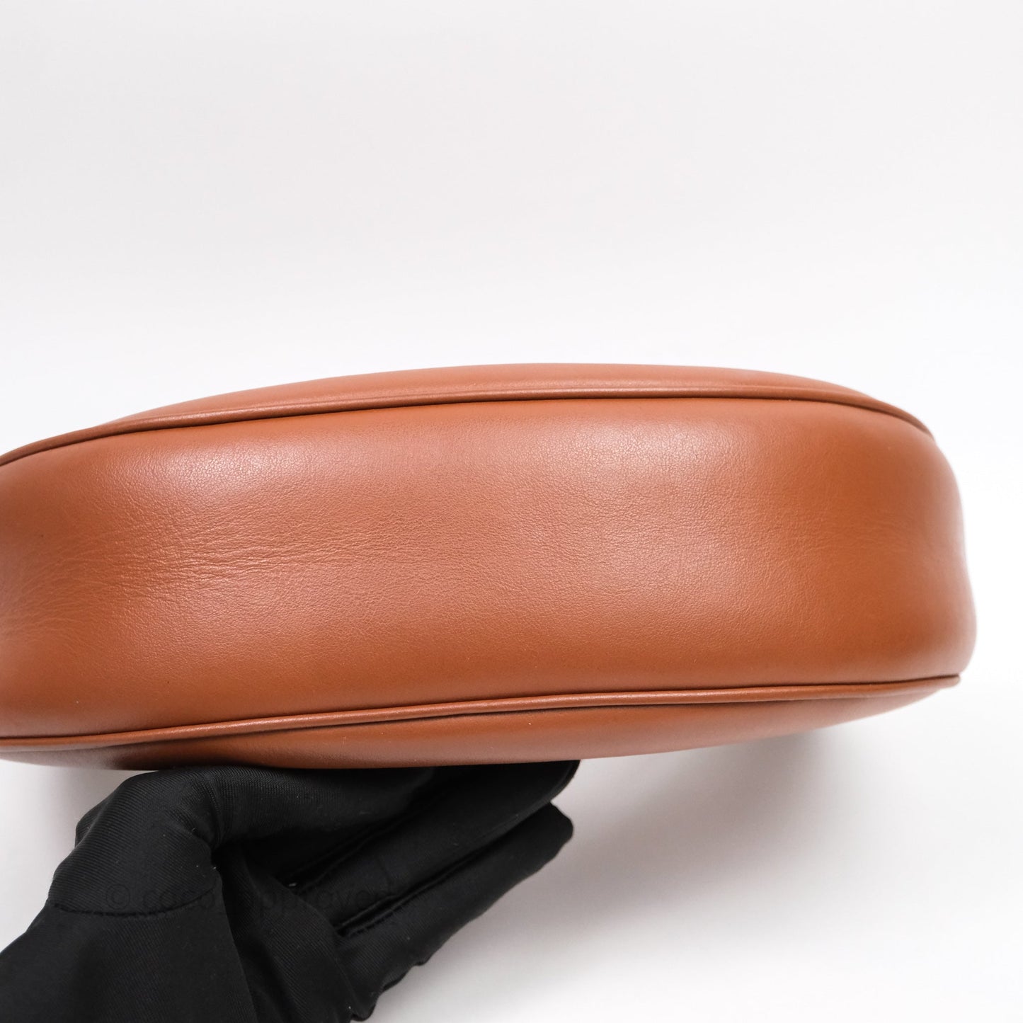 Celine Medium Ava Triomphe Logo Bag Tan Calfskin