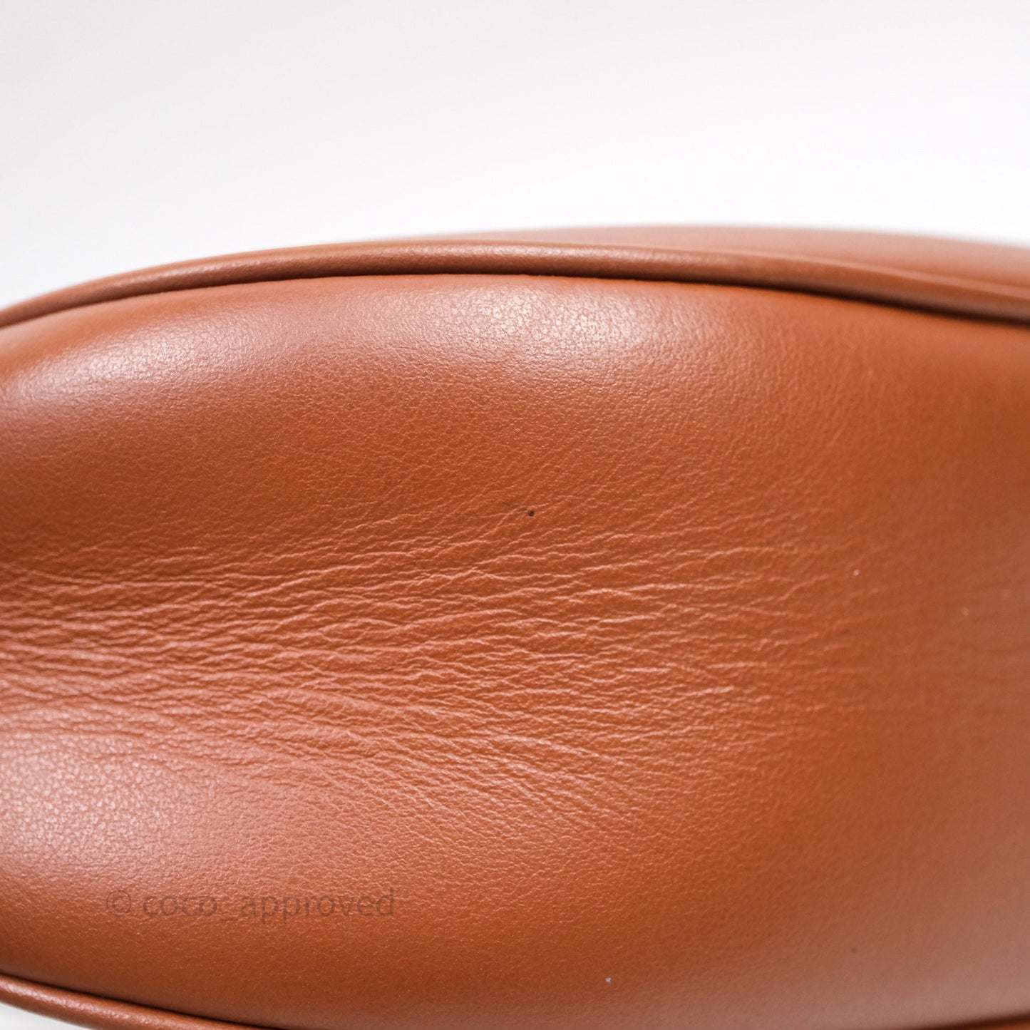 Celine Medium Ava Triomphe Logo Bag Tan Calfskin