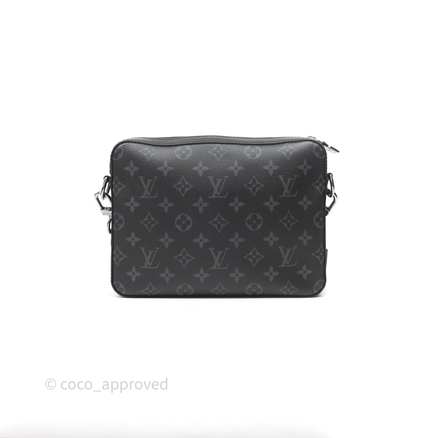Louis Vuitton Trio Messenger Monogram Eclipse Canvas