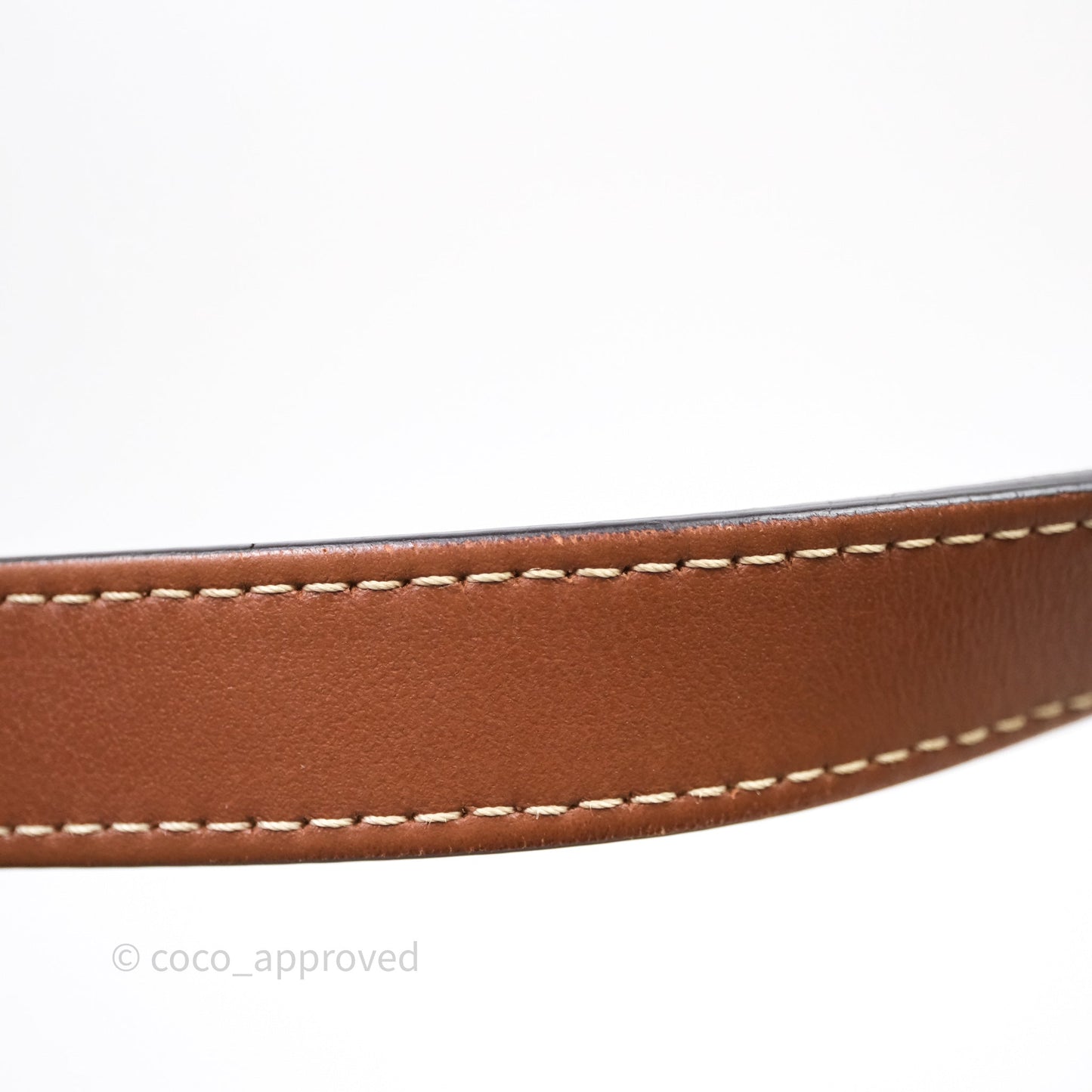 Celine Medium Ava Triomphe Logo Bag Tan Calfskin