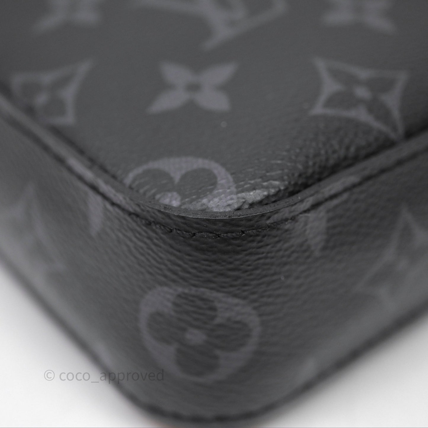 Louis Vuitton Trio Messenger Monogram Eclipse Canvas