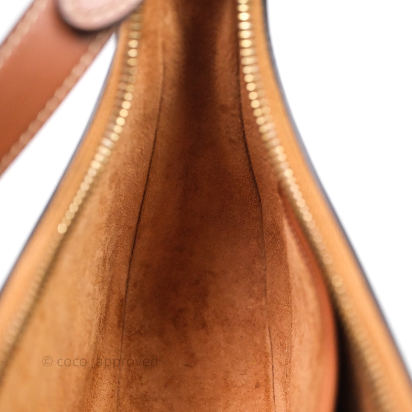 Celine Medium Ava Triomphe Logo Bag Tan Calfskin
