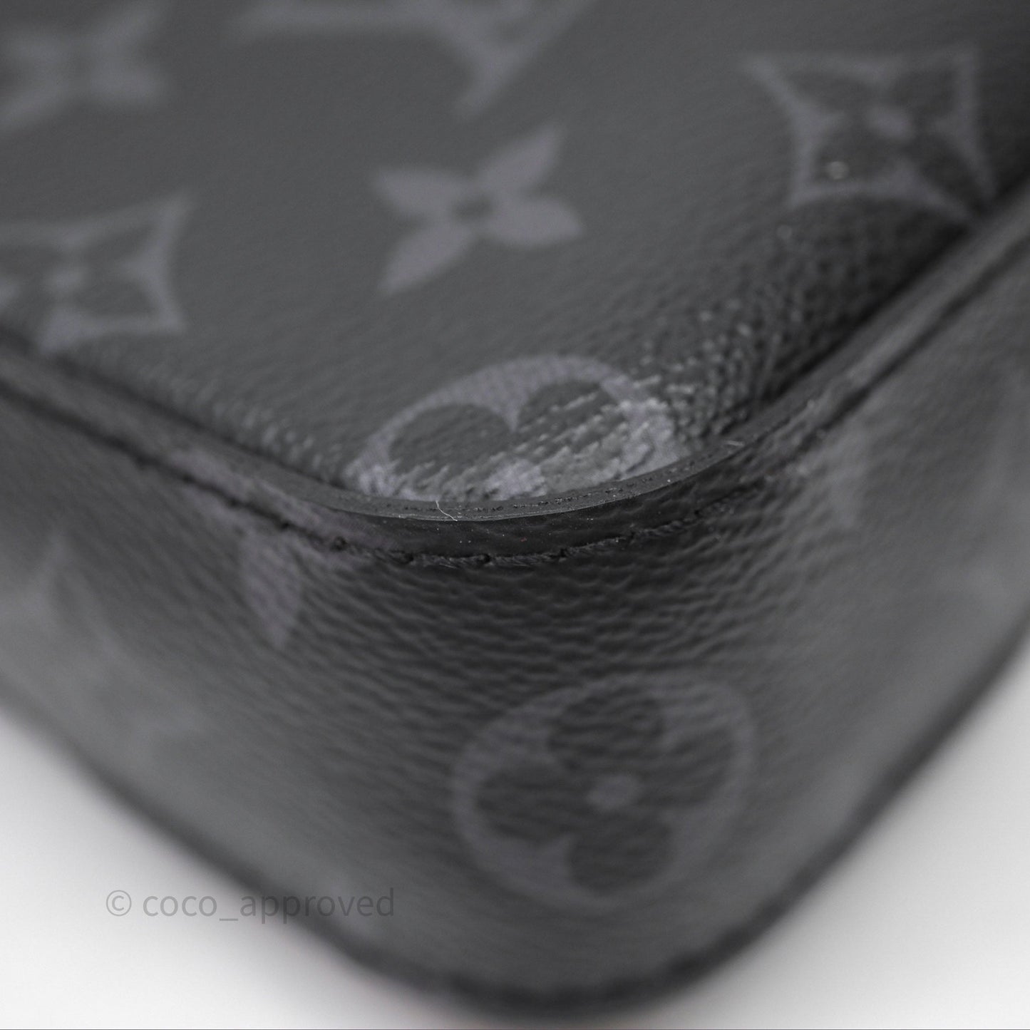 Louis Vuitton Trio Messenger Monogram Eclipse Canvas