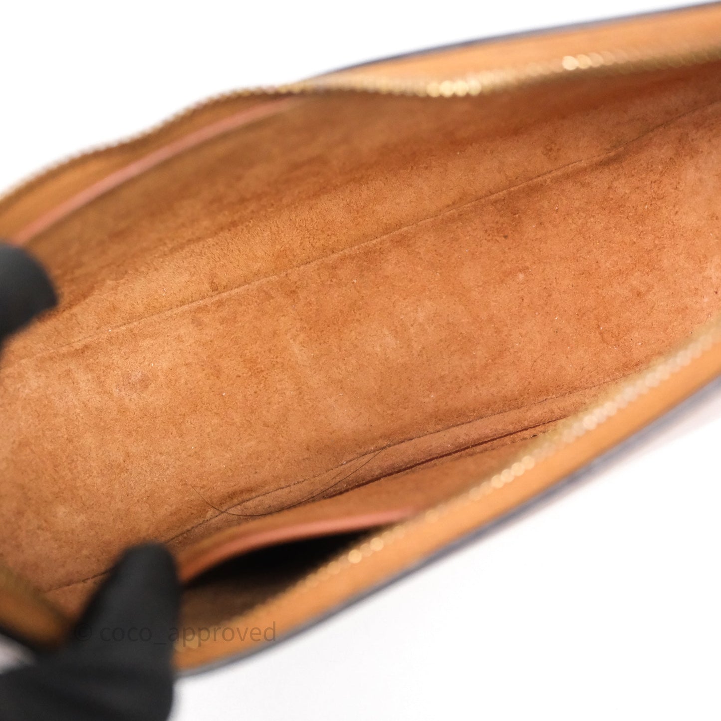 Celine Medium Ava Triomphe Logo Bag Tan Calfskin