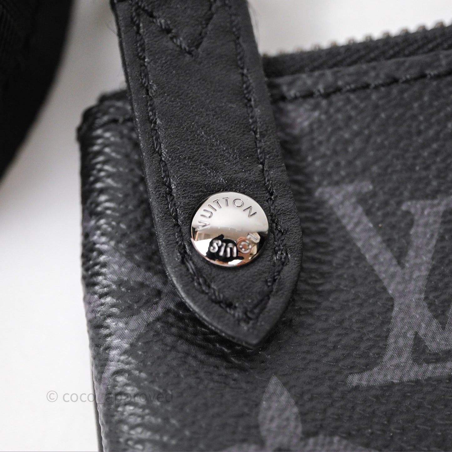 Louis Vuitton Trio Messenger Monogram Eclipse Canvas