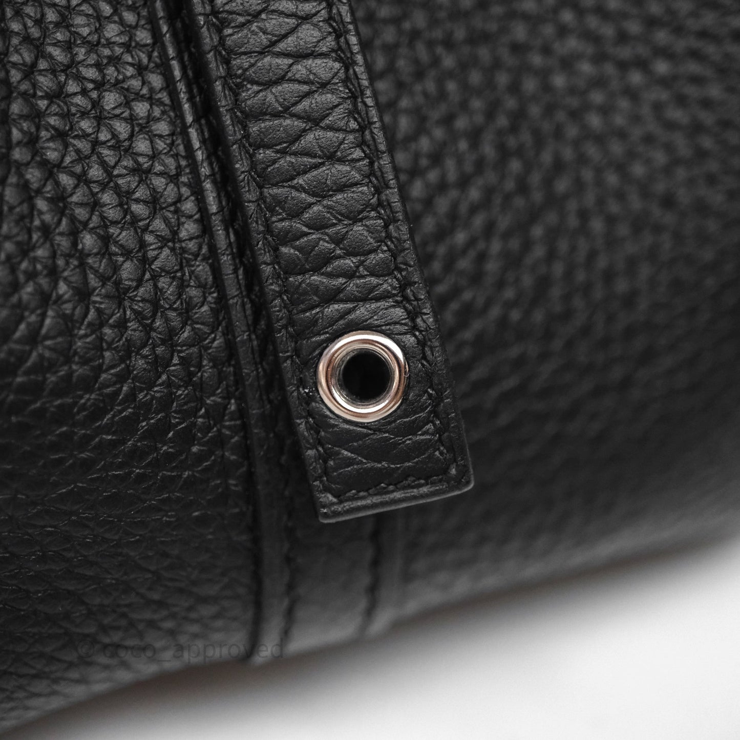 Hermès Picotin 22 Black Noir 89 Clemence Palladium Hardware
