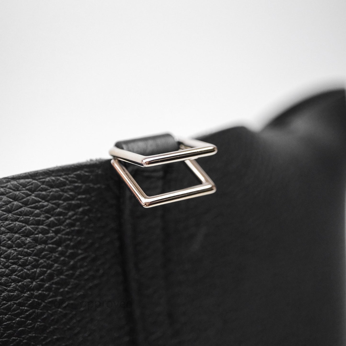 Hermès Picotin 22 Black Noir 89 Clemence Palladium Hardware