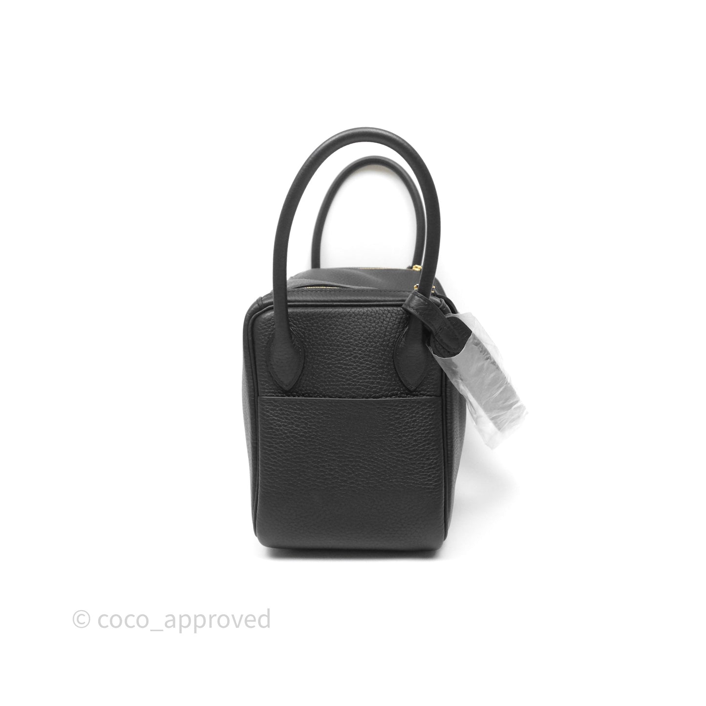 Hermès Lindy 26 Black Noir 89 Clemence Gold Hardware