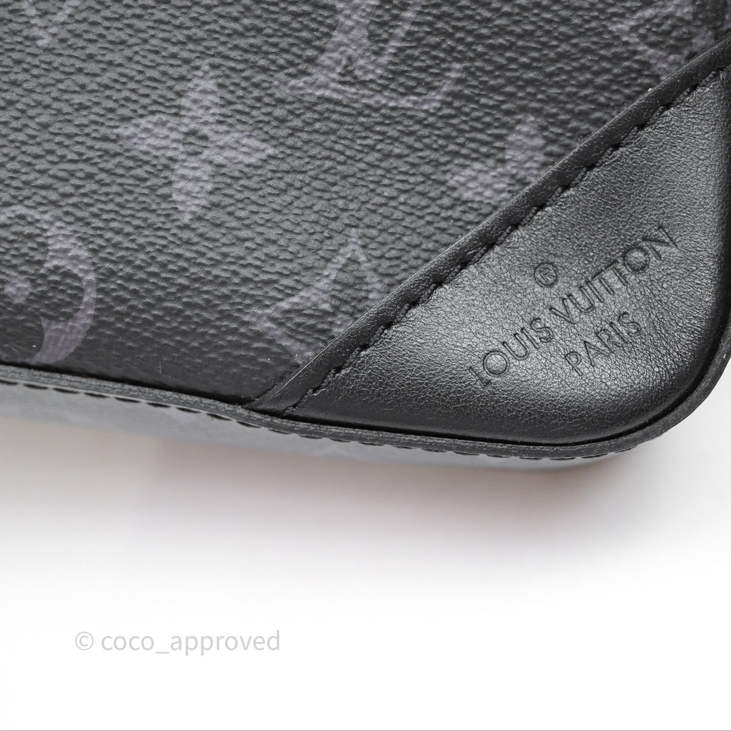 Louis Vuitton Trio Messenger Monogram Eclipse Canvas