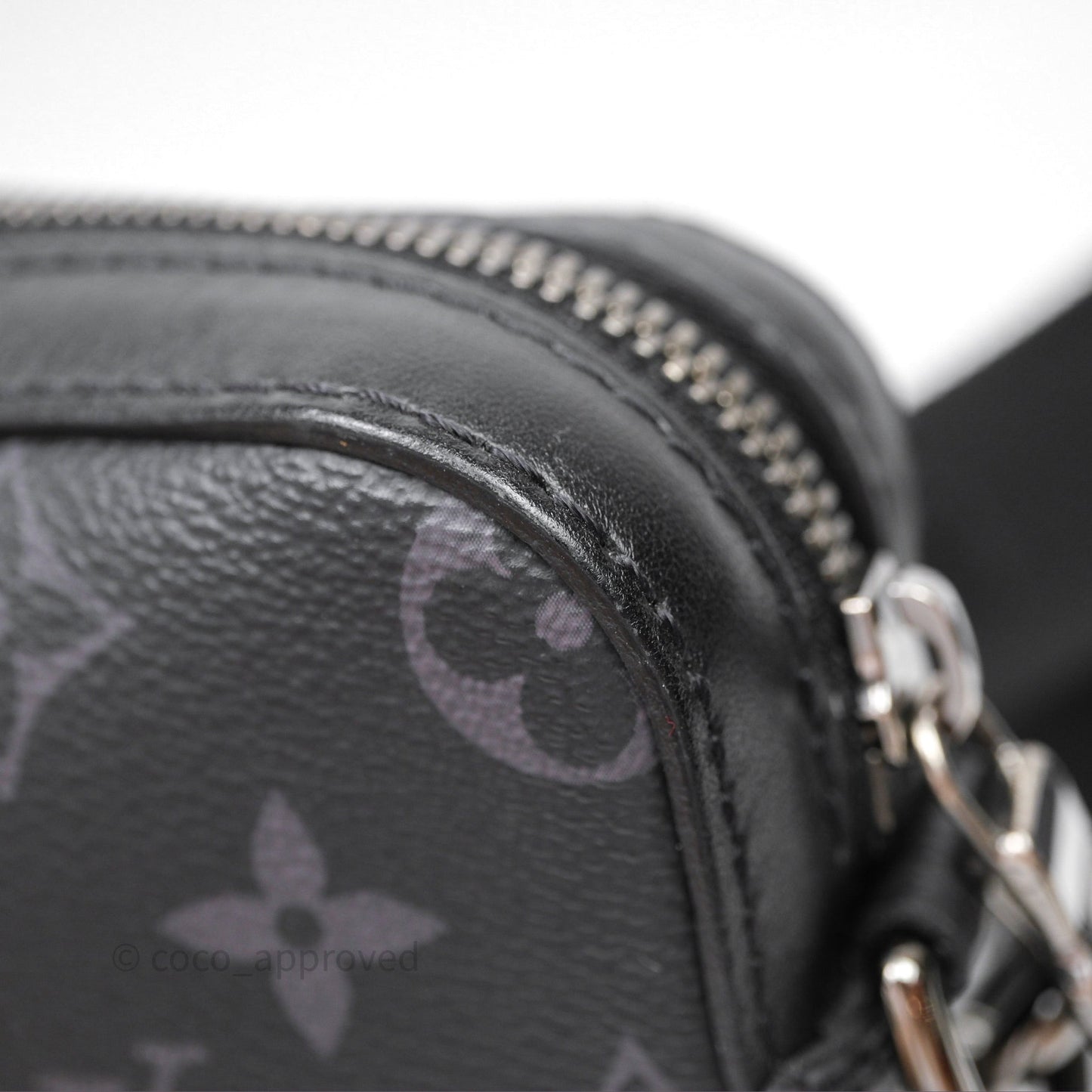 Louis Vuitton Trio Messenger Monogram Eclipse Canvas