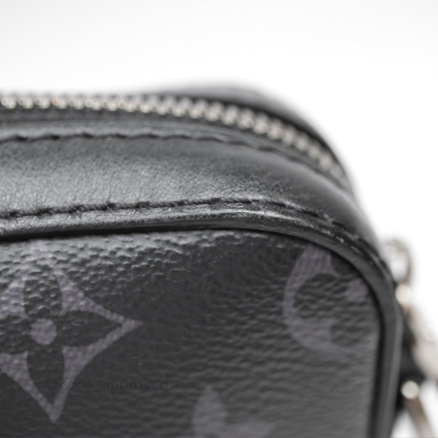 Louis Vuitton Trio Messenger Monogram Eclipse Canvas