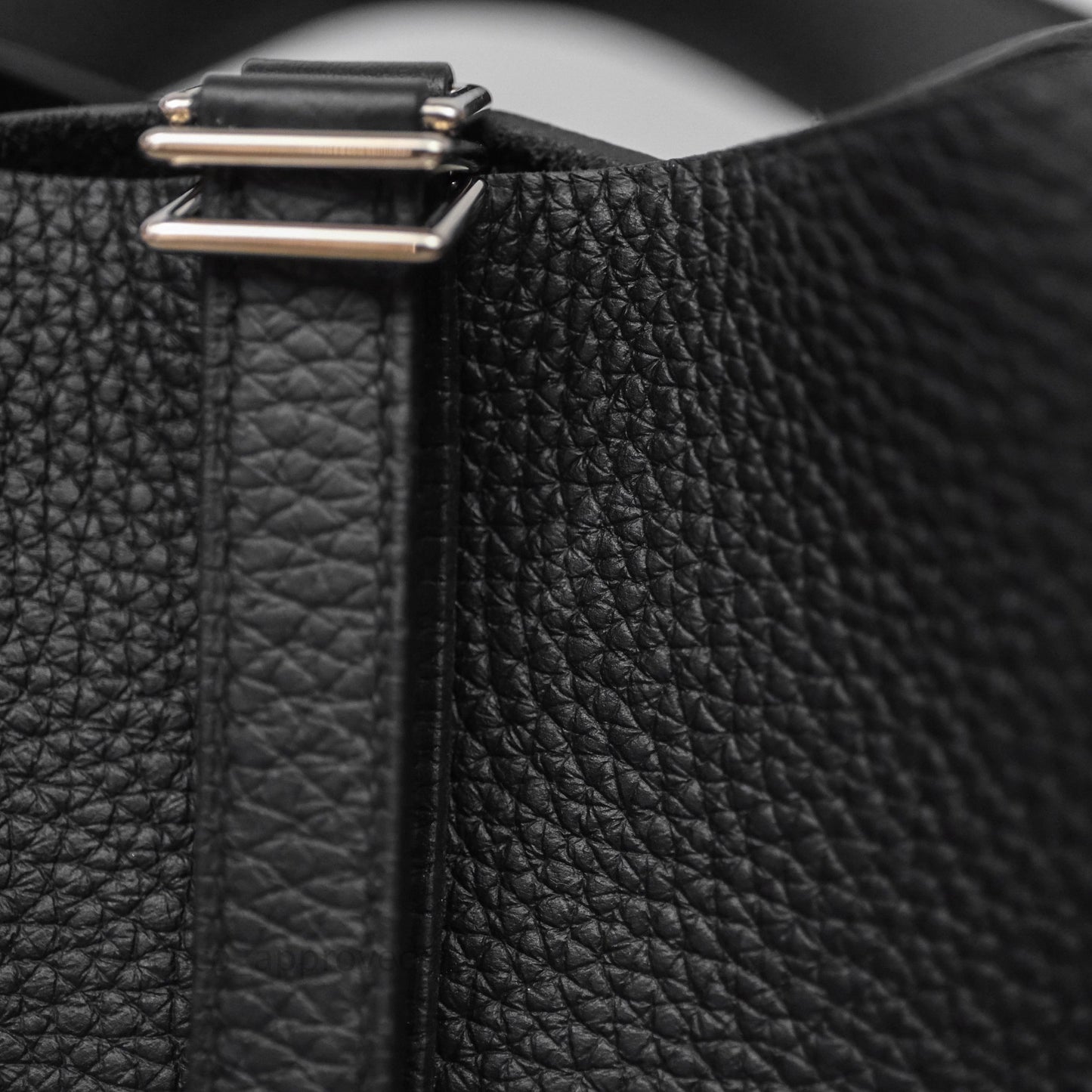 Hermès Picotin 22 Black Noir 89 Clemence Palladium Hardware