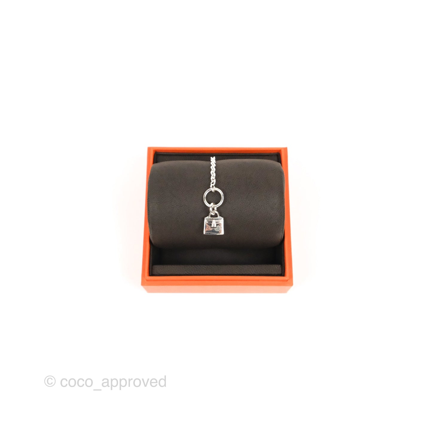 Hermès Kelly Amulettes Pendant Bracelet Silver925