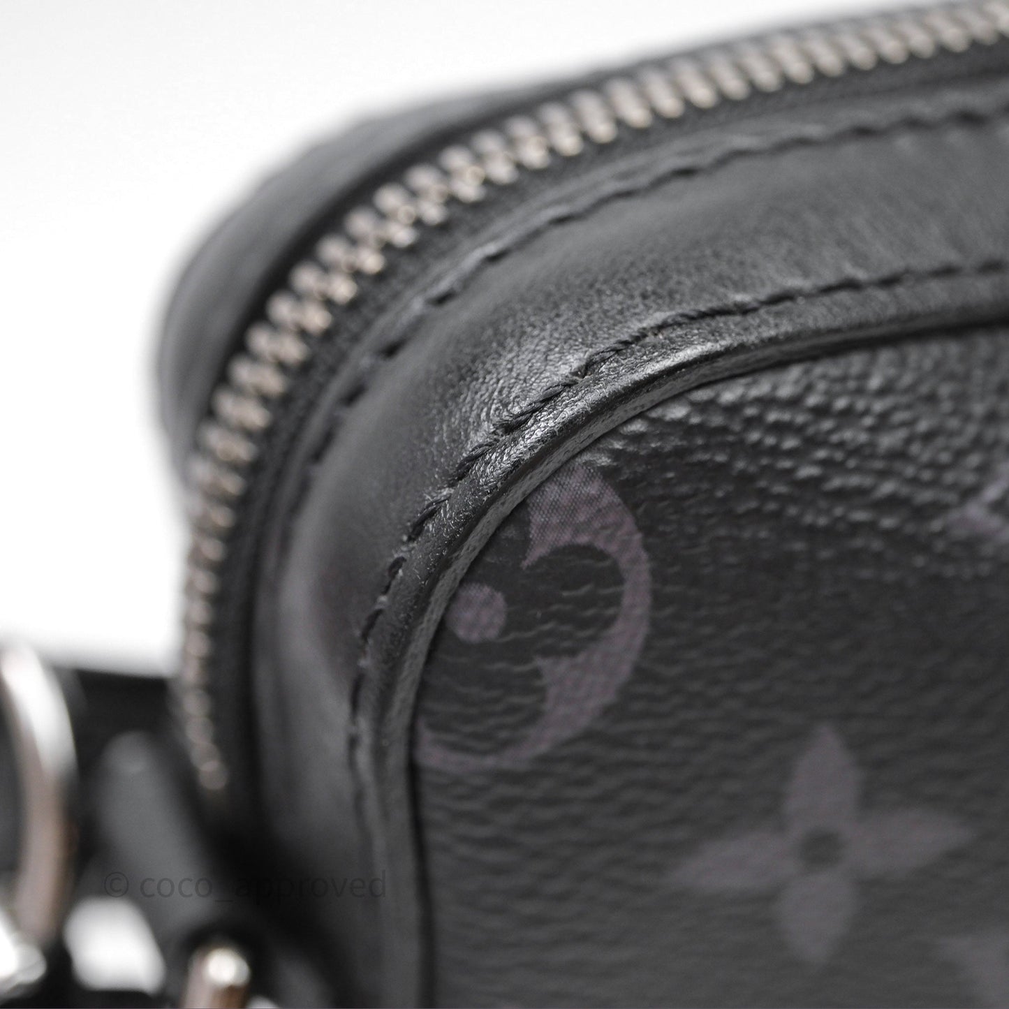 Louis Vuitton Trio Messenger Monogram Eclipse Canvas