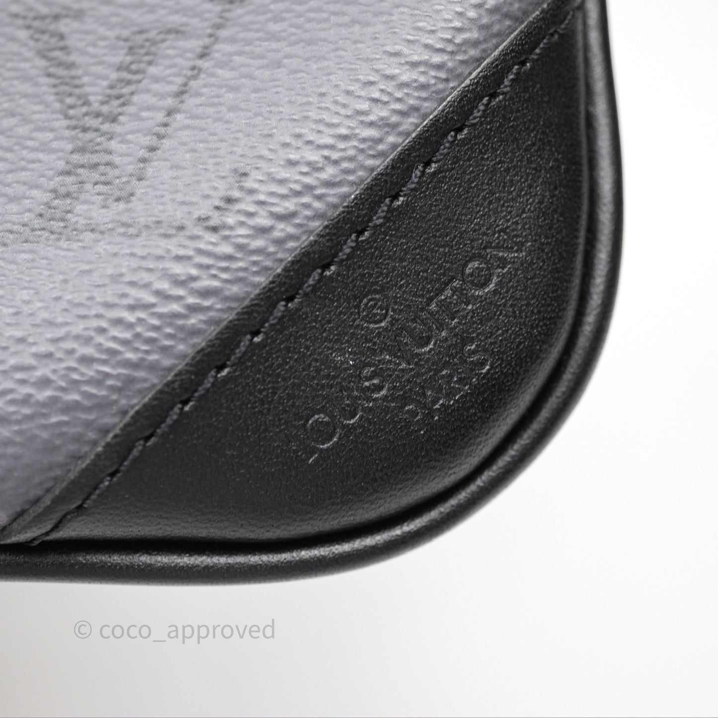 Louis Vuitton Trio Messenger Monogram Eclipse Canvas