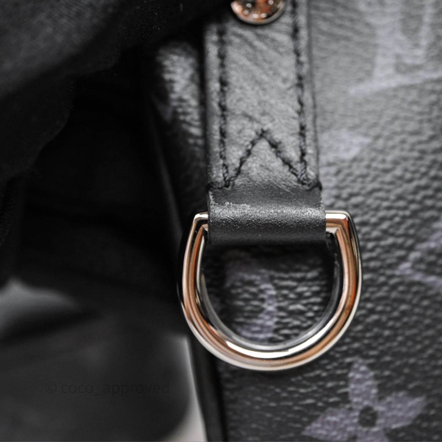 Louis Vuitton Trio Messenger Monogram Eclipse Canvas
