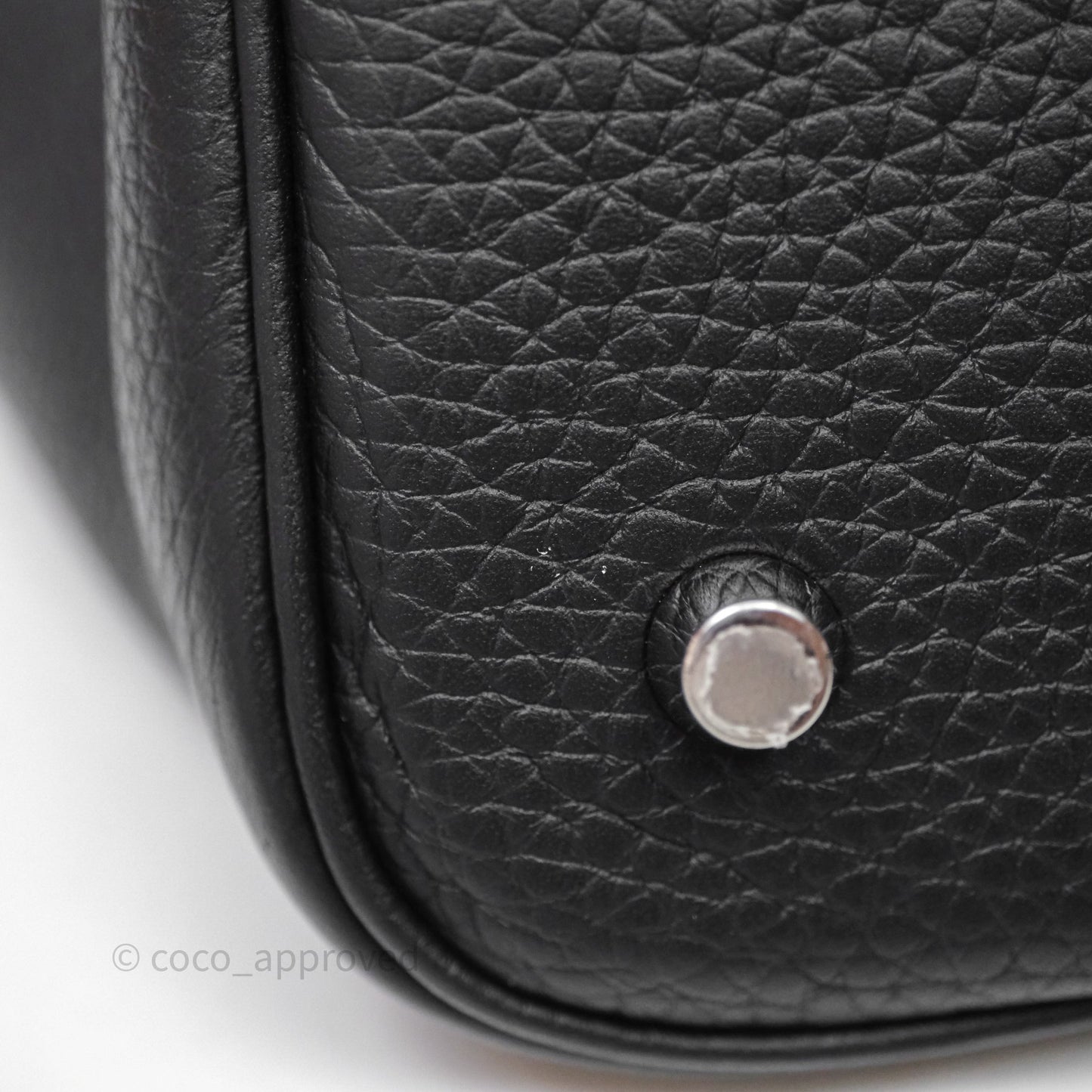Hermès Picotin 22 Black Noir 89 Clemence Palladium Hardware