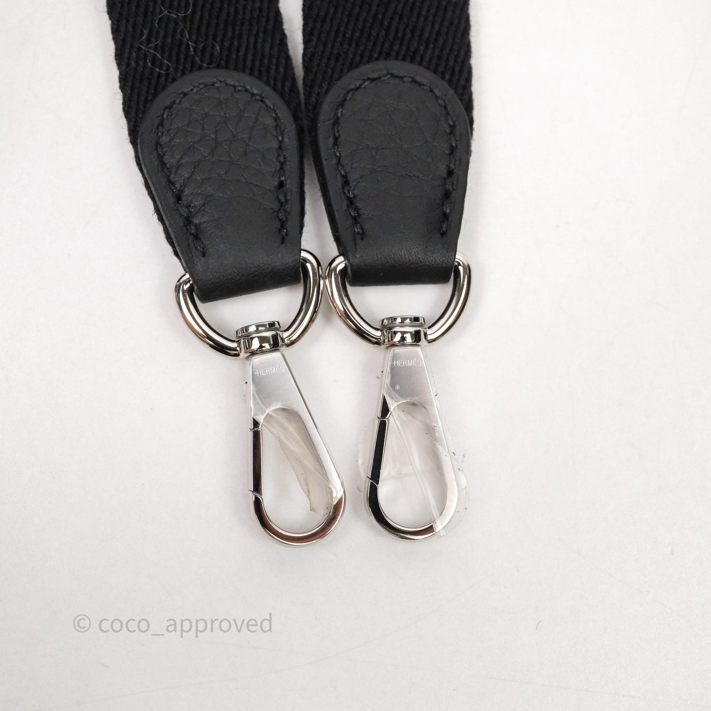 Hermès Mini Evelyne 16 Noir 89 Clemence Palladium Hardware