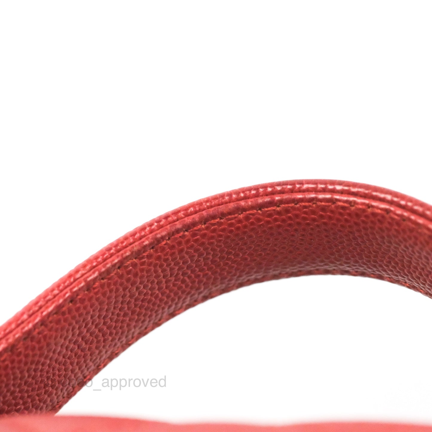 Chanel Quilted Small Business Affinity Flap Red Caviar Gold Hardware