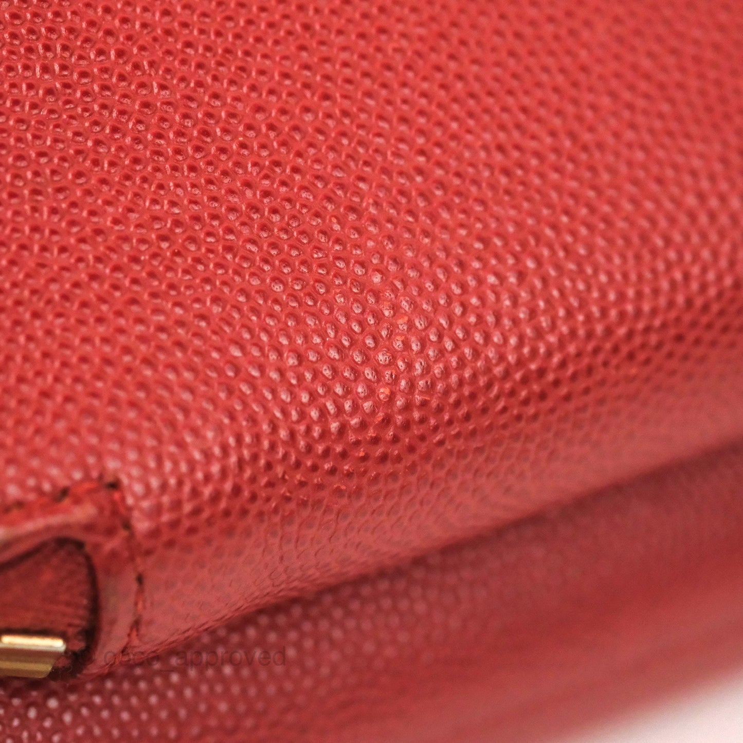 Chanel Quilted Small Business Affinity Flap Red Caviar Gold Hardware