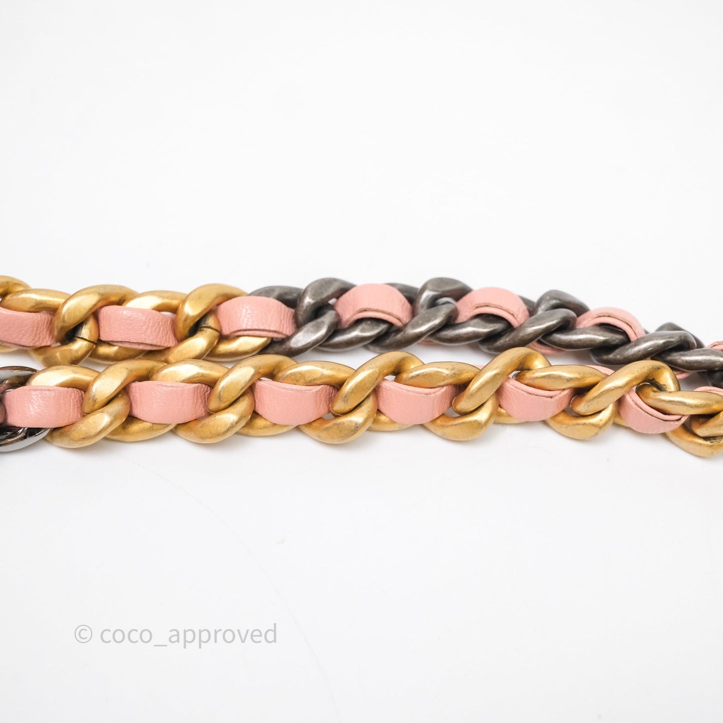 Chanel 19 Wallet on Chain WOC Light Pink Mixed Hardware
