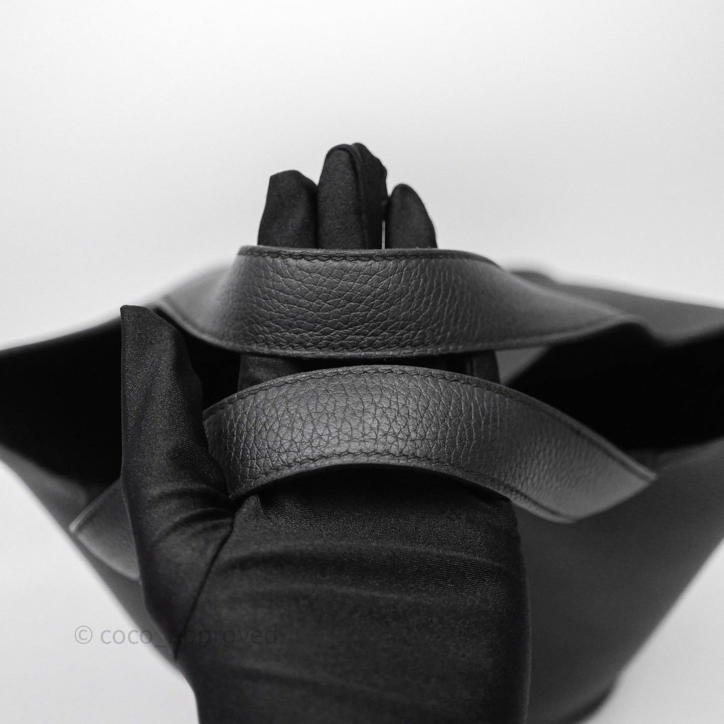 Hermès Picotin 22 Black Noir 89 Clemence Palladium Hardware