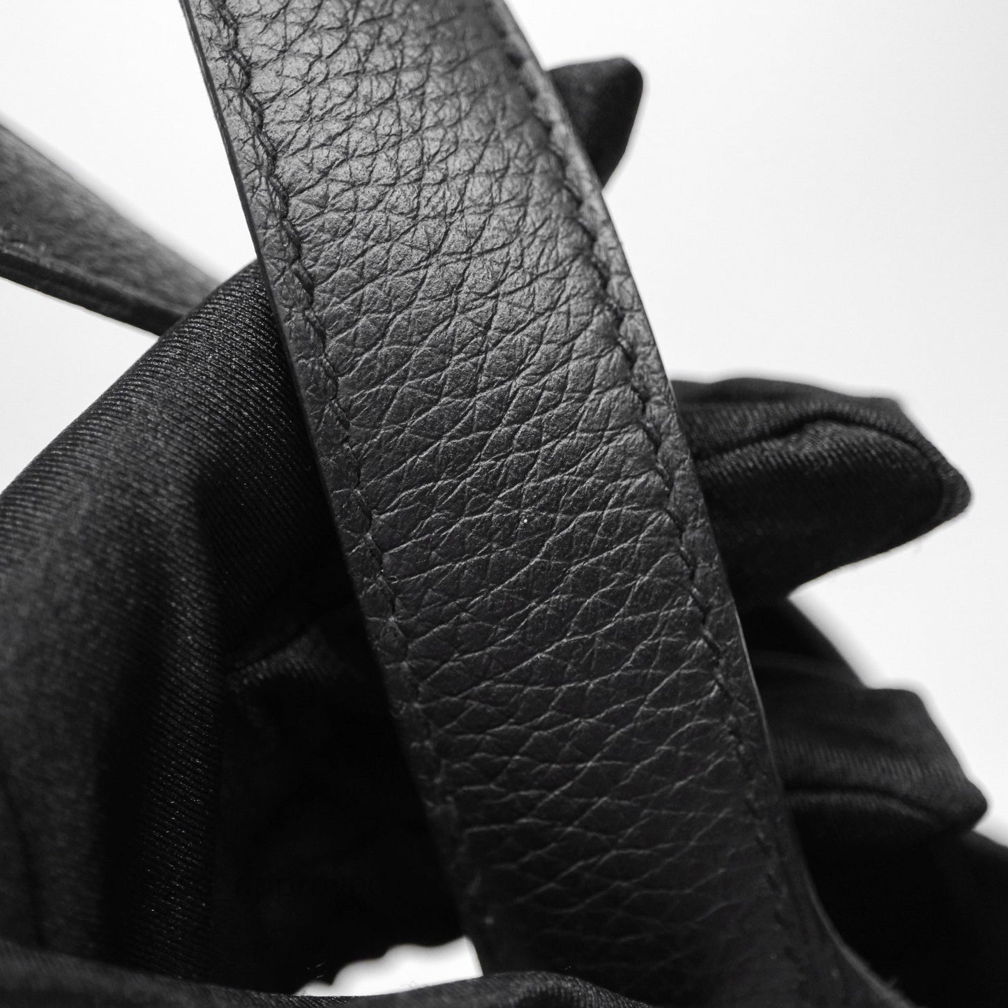Hermès Picotin 22 Black Noir 89 Clemence Palladium Hardware