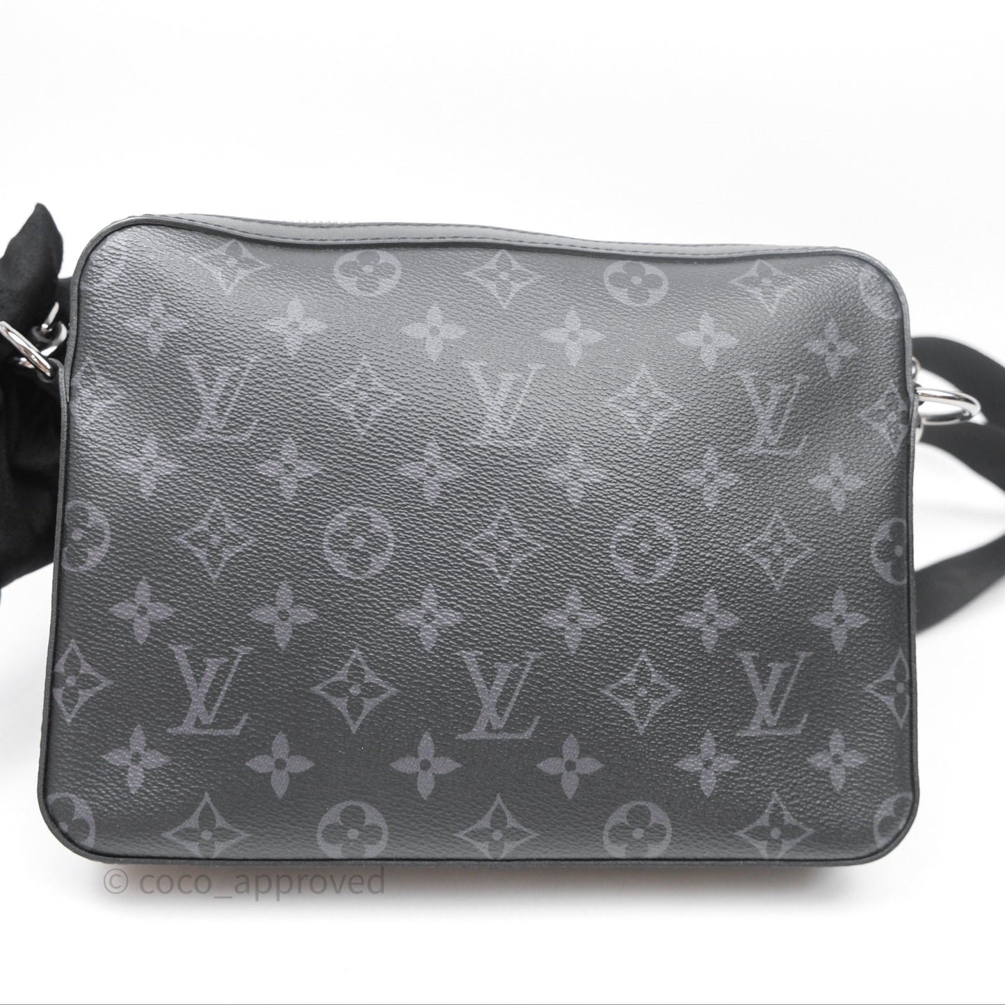 Louis Vuitton Trio Messenger Monogram Eclipse Canvas