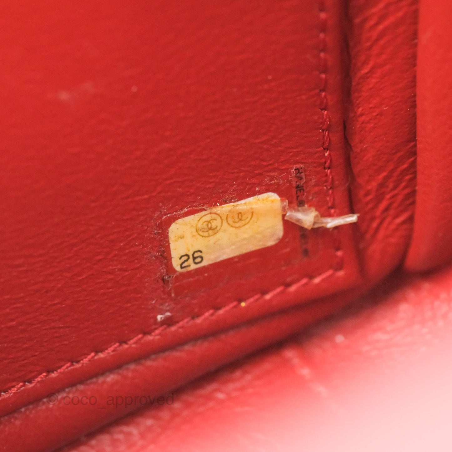 Chanel Quilted Small Business Affinity Flap Red Caviar Gold Hardware