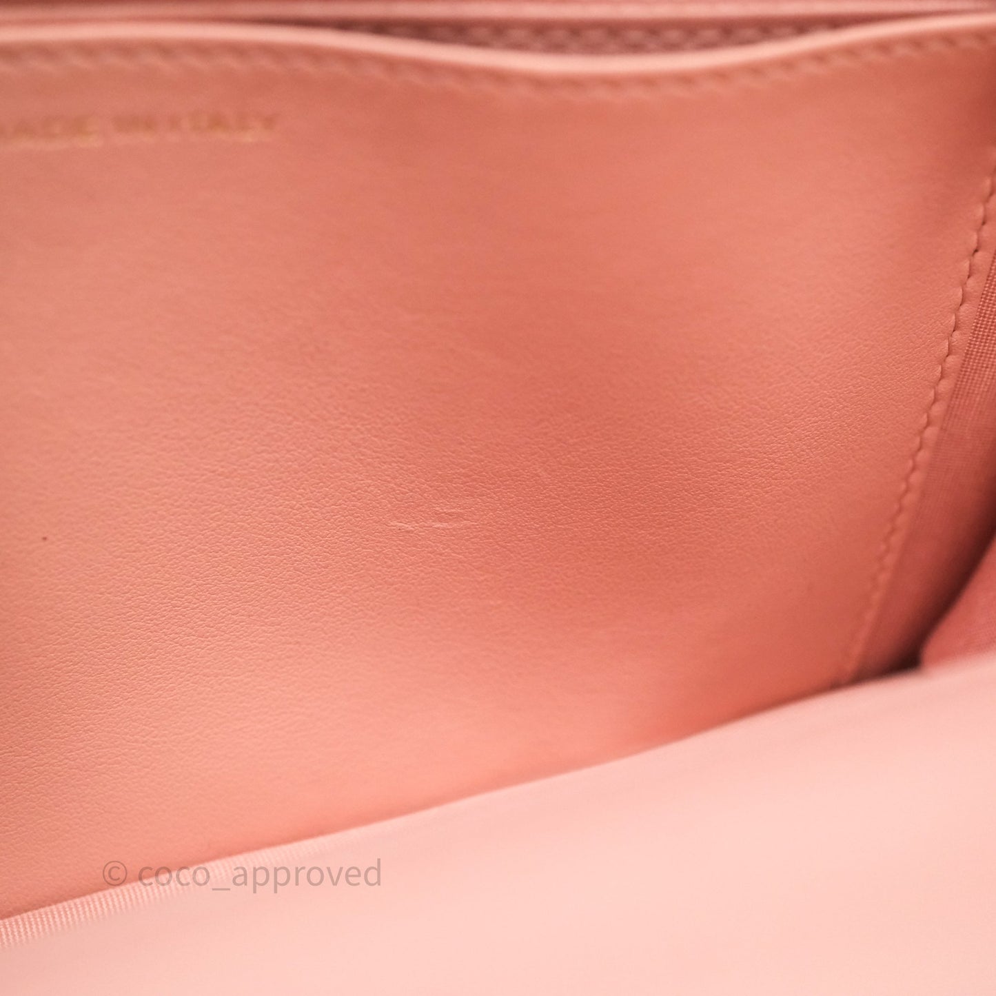 Chanel 19 Wallet on Chain WOC Light Pink Mixed Hardware