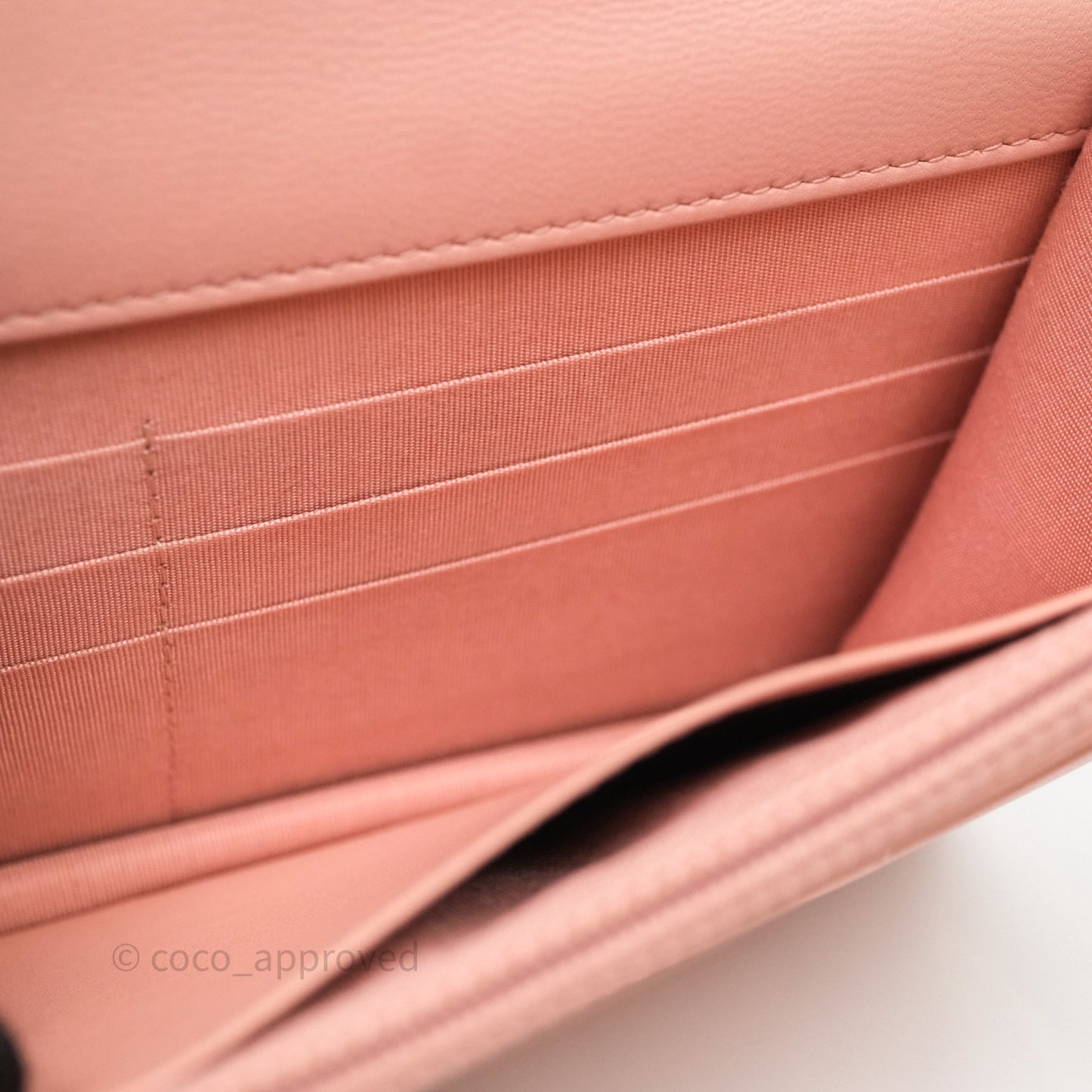 Chanel 19 Wallet on Chain WOC Light Pink Mixed Hardware