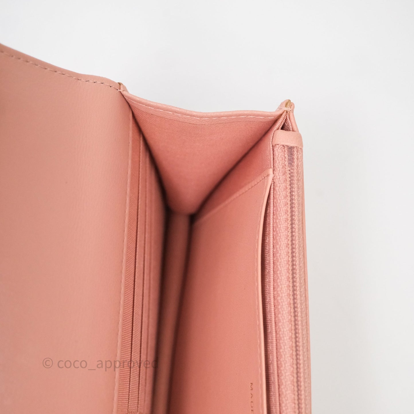 Chanel 19 Wallet on Chain WOC Light Pink Mixed Hardware