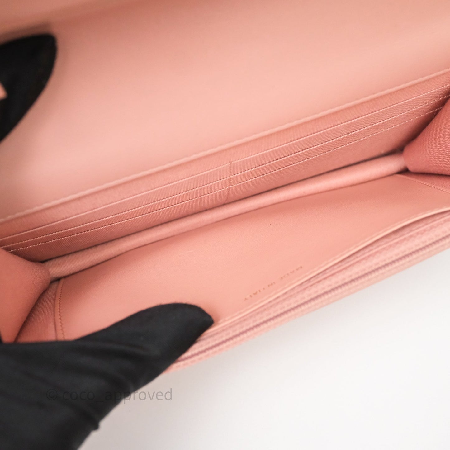 Chanel 19 Wallet on Chain WOC Light Pink Mixed Hardware