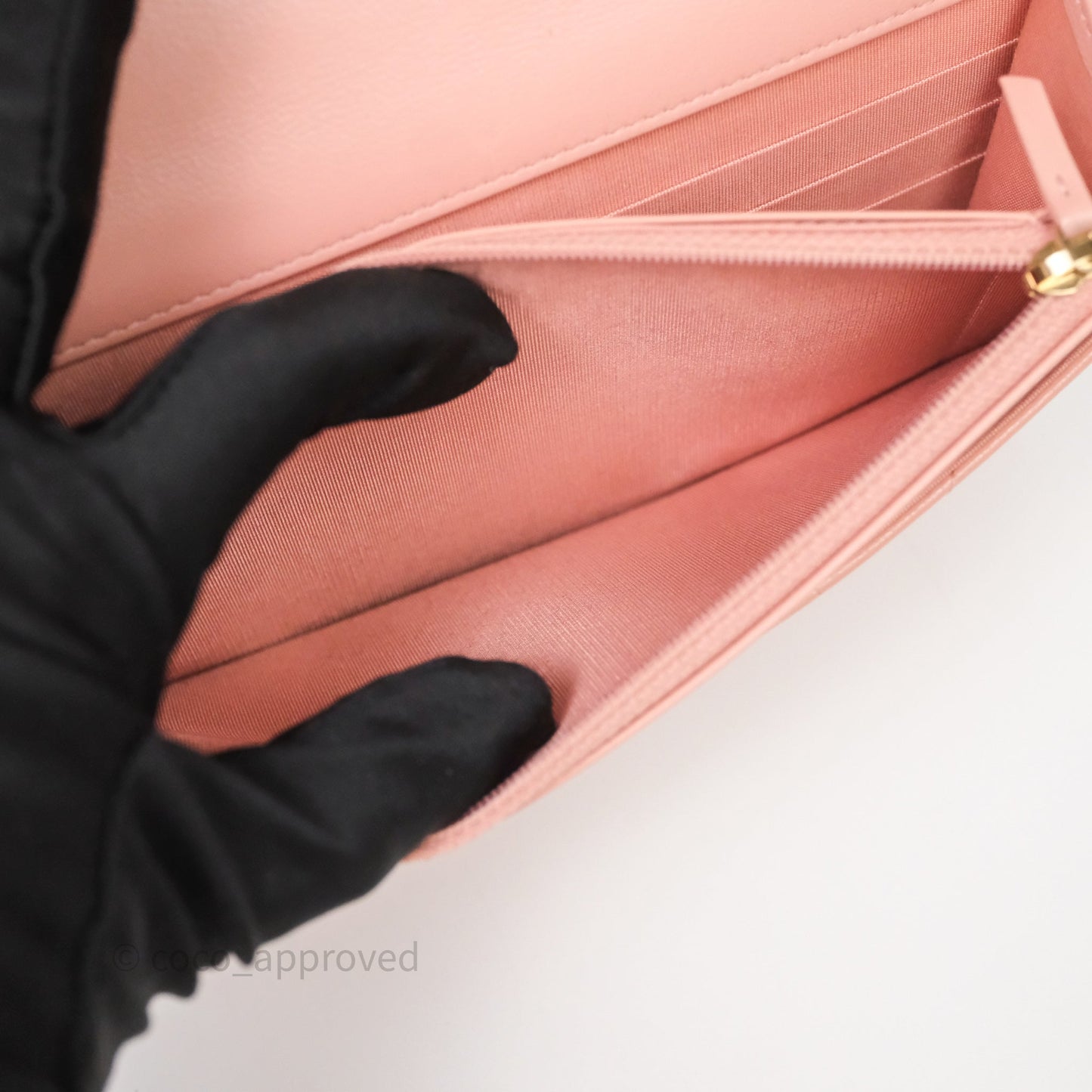Chanel 19 Wallet on Chain WOC Light Pink Mixed Hardware
