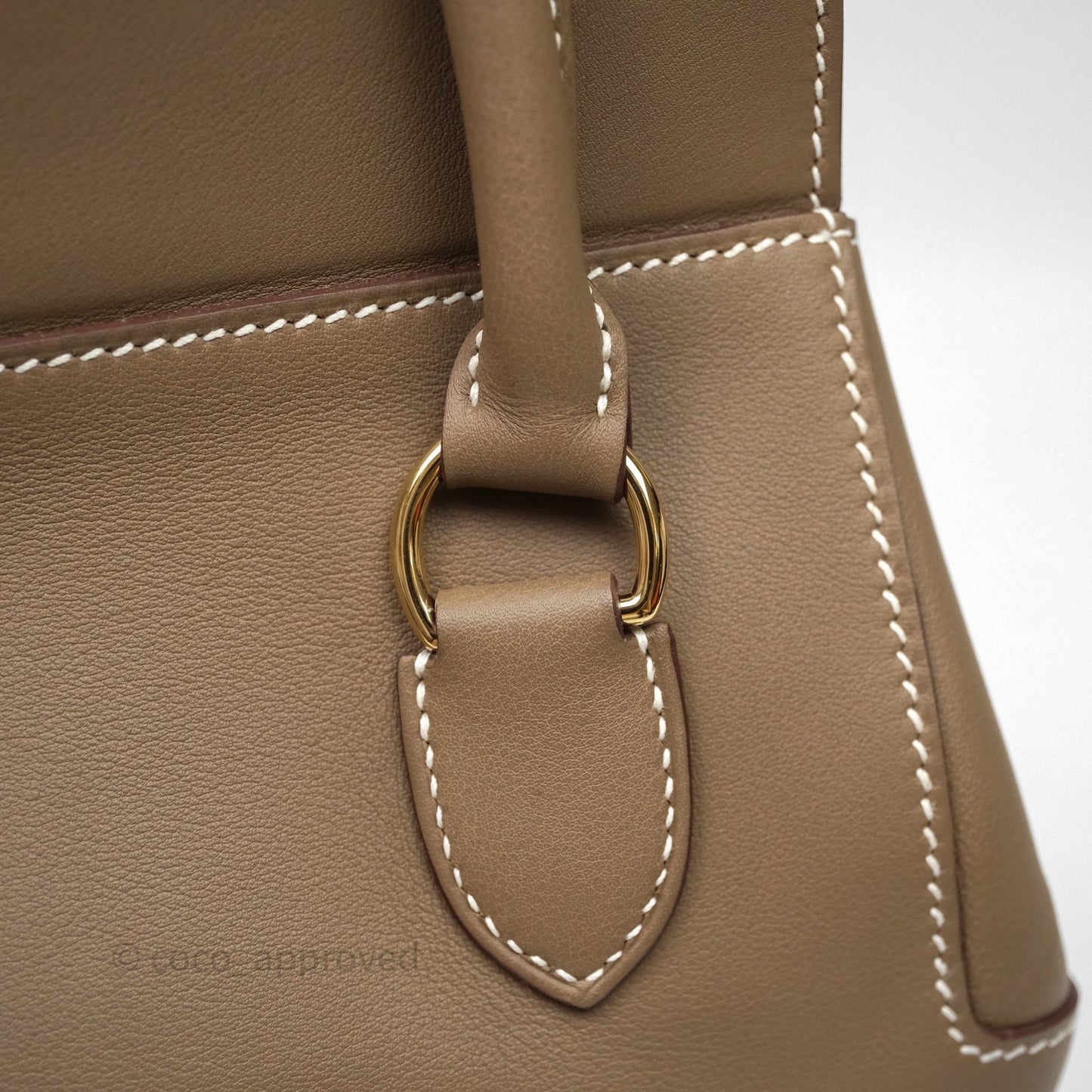 Hermès ToolBox 20 Etoupe 18 Swift Gold Hardware