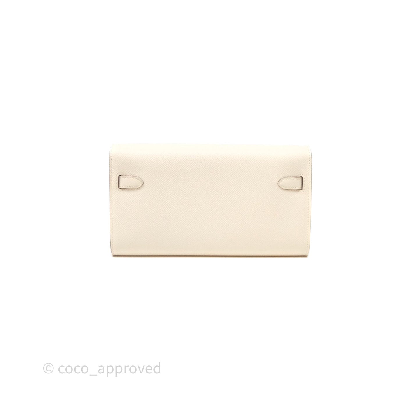 Hermès Kelly To Go Wallet Nata Epsom Gold Hardware