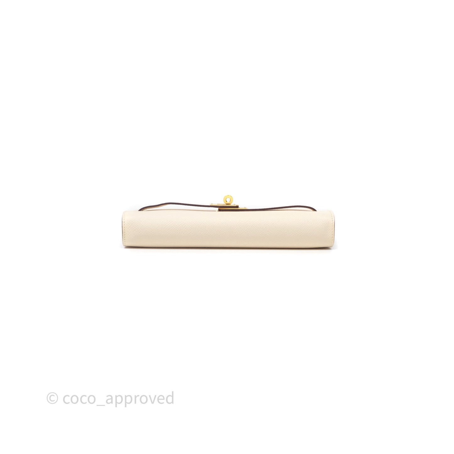 Hermès Kelly To Go Wallet Nata Epsom Gold Hardware
