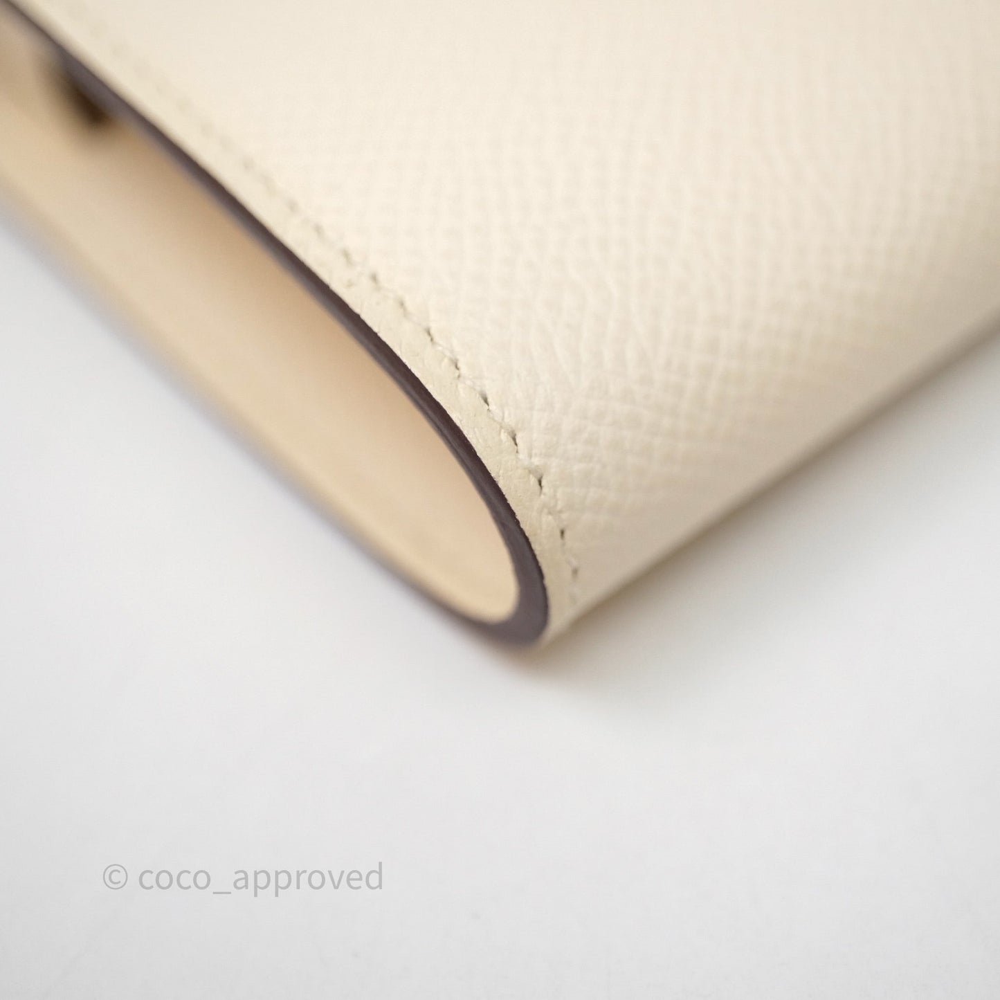 Hermès Kelly To Go Wallet Nata Epsom Gold Hardware