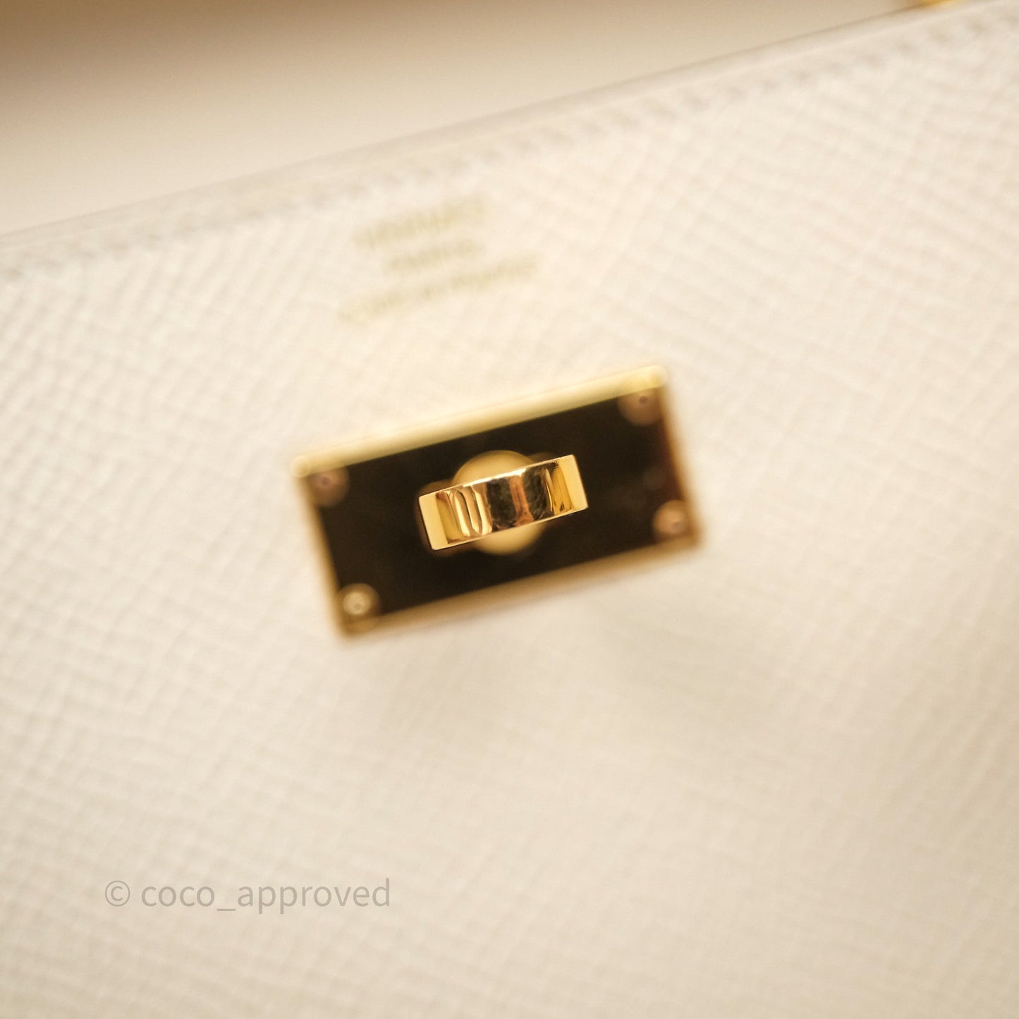 Hermès Kelly To Go Wallet Nata Epsom Gold Hardware