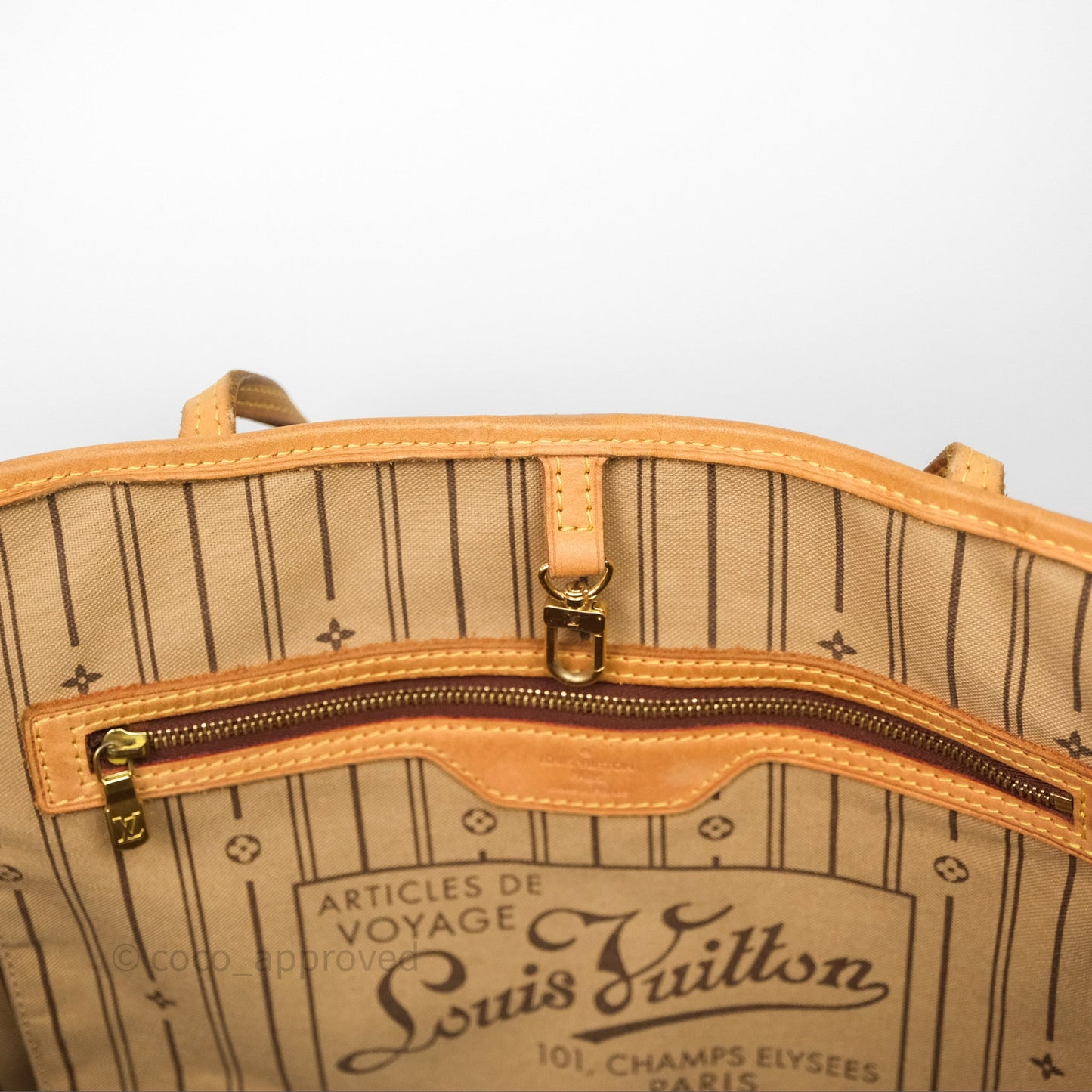 Louis Vuitton Neverfull Tote Bag Monogram Canvas