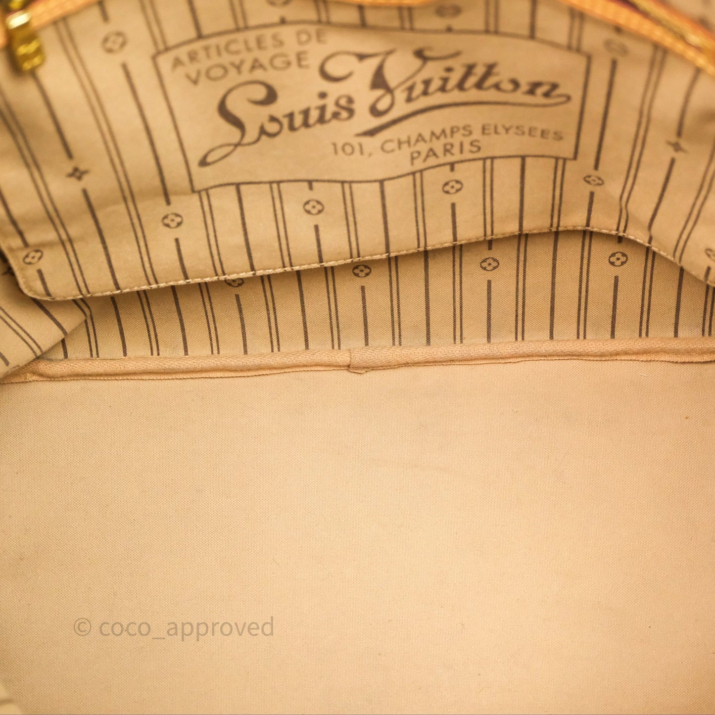 Louis Vuitton Neverfull Tote Bag Monogram Canvas
