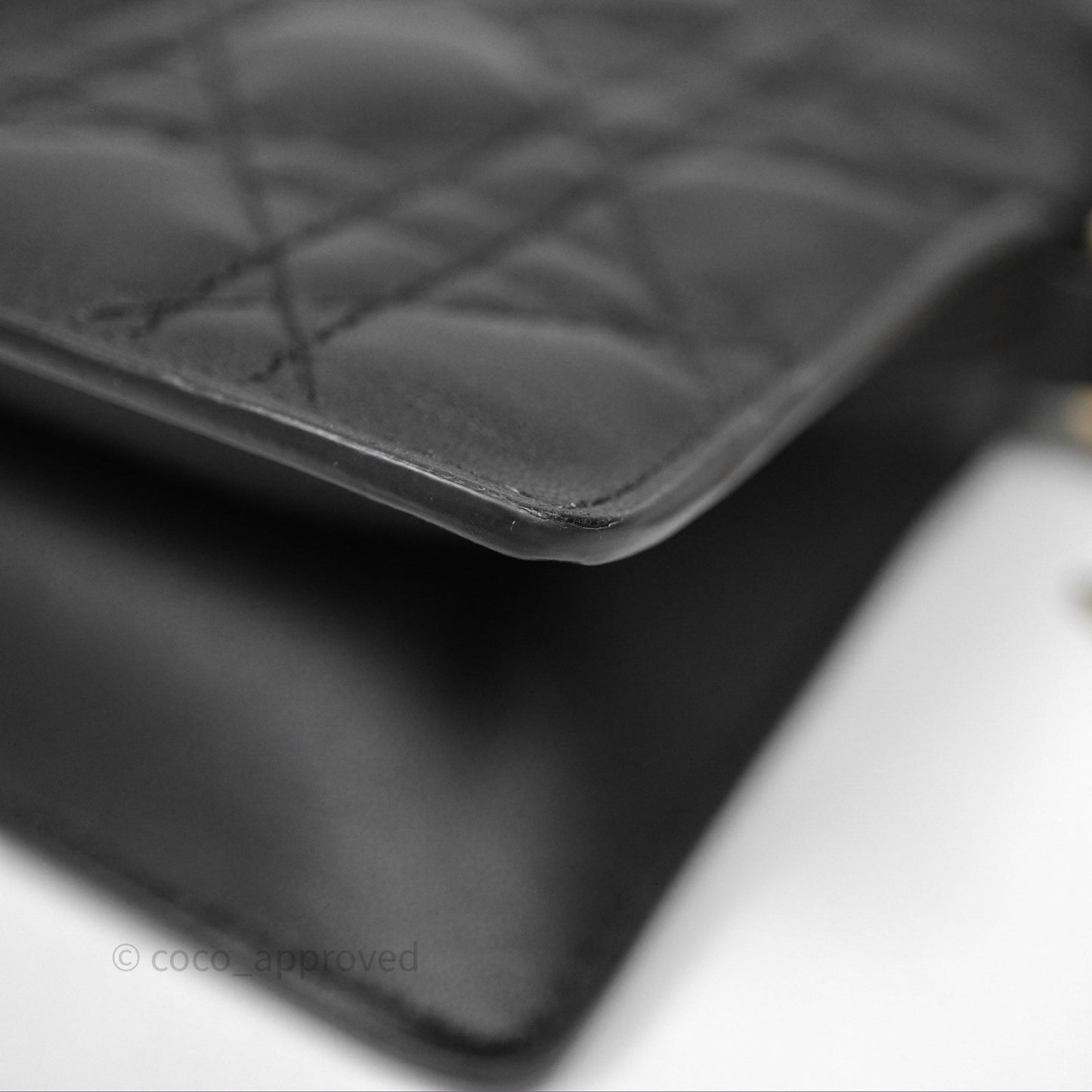 Christian Dior Lady Dior Milly Mini Bag Black Cannage Lambskin