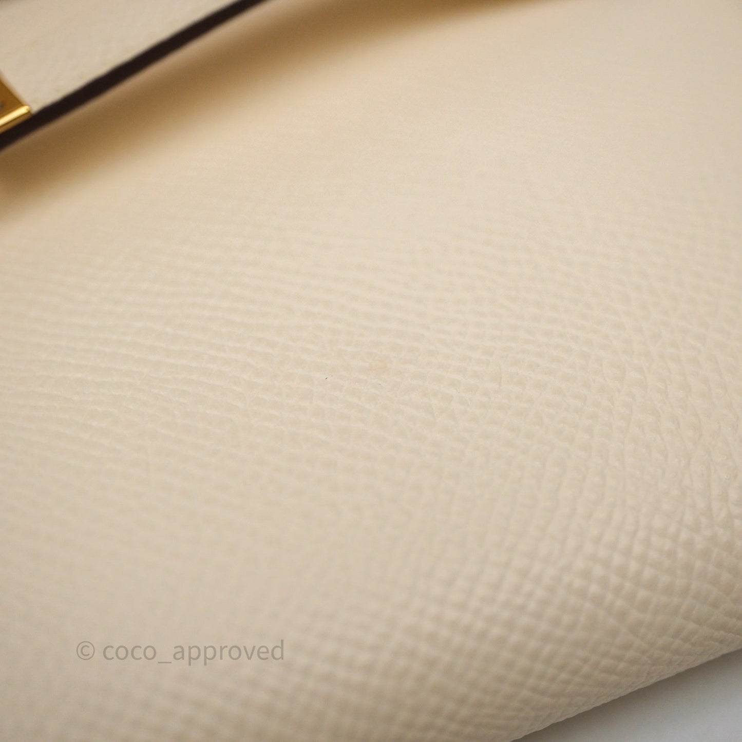 Hermès Kelly To Go Wallet Nata Epsom Gold Hardware