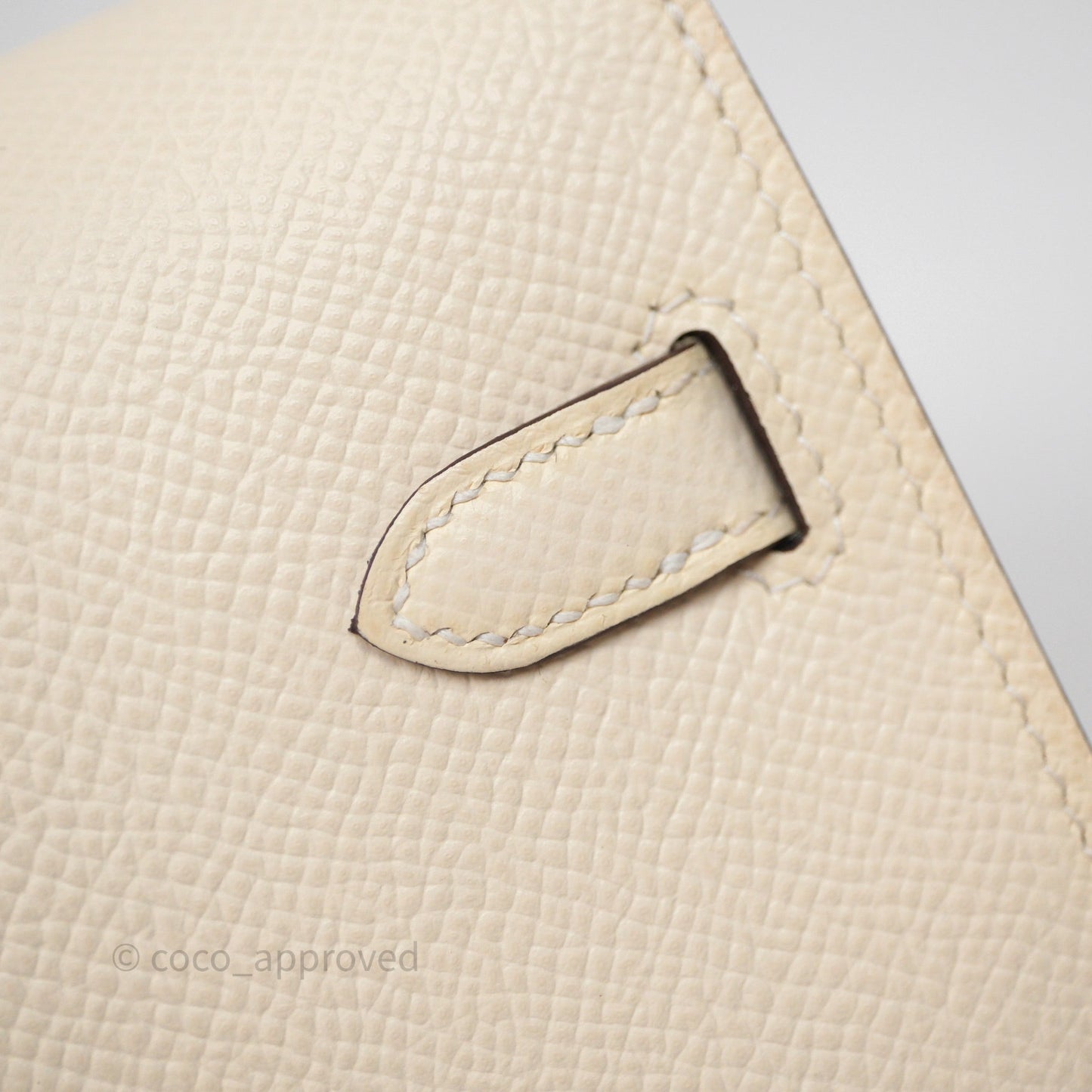 Hermès Kelly To Go Wallet Nata Epsom Gold Hardware