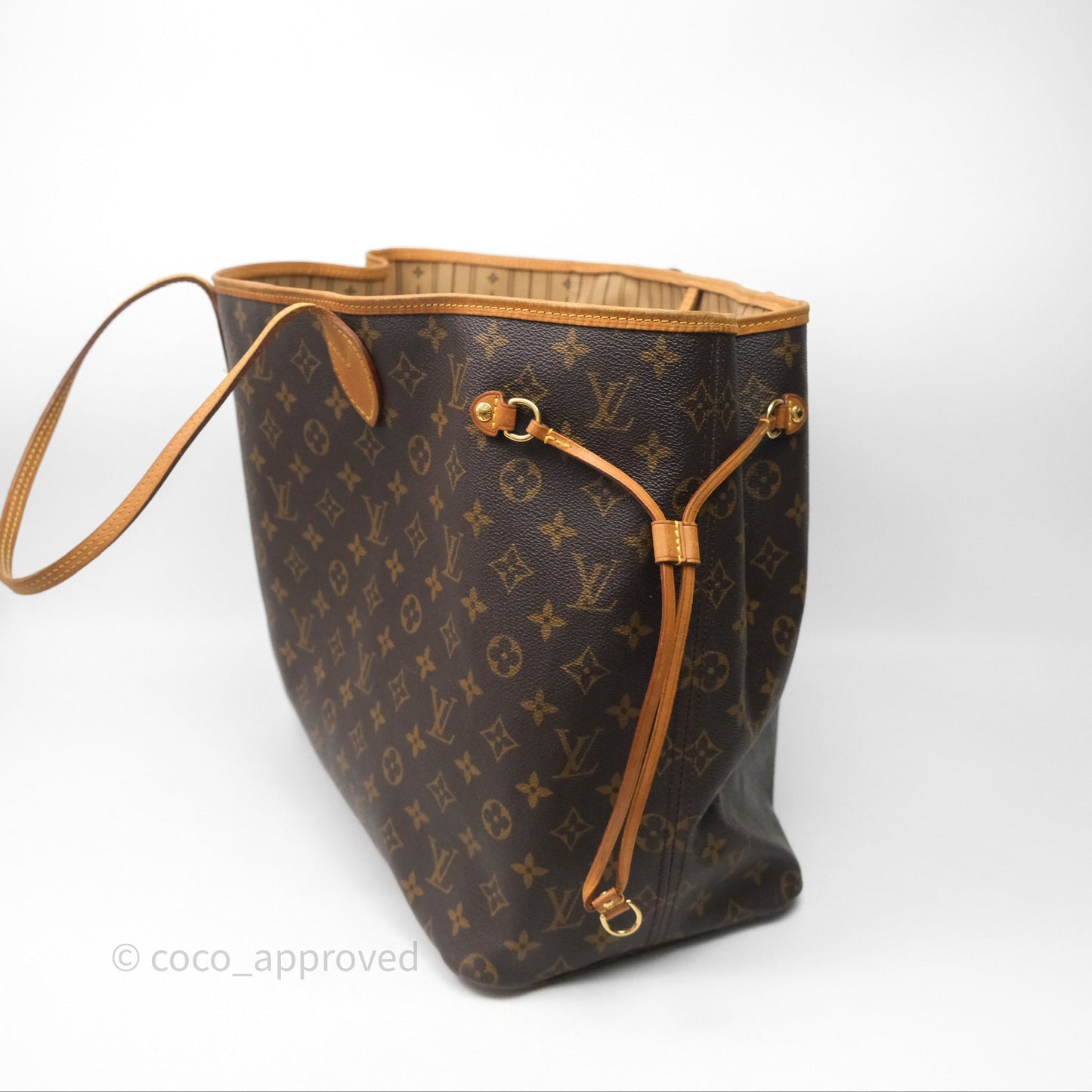Louis Vuitton Neverfull Tote Bag Monogram Canvas